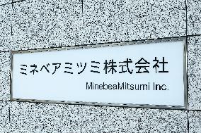 Minebea Mitsumi signage and logo